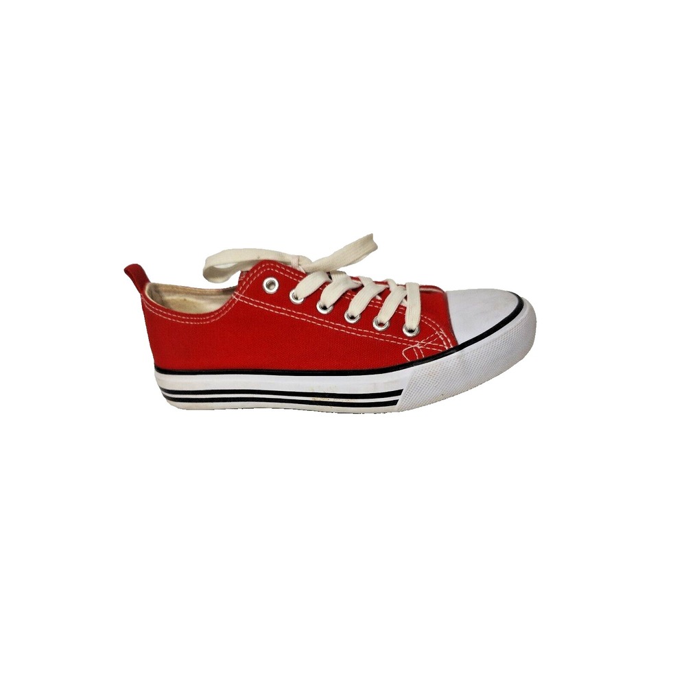 Women's Shope PRETTY GIRLS‎ Converse Chuck Shoes Tennis Athletic Red Size 7